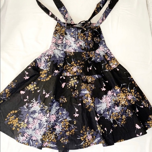 Free People Fit & Flare Floral Dress Size Small - Picture 2 of 6